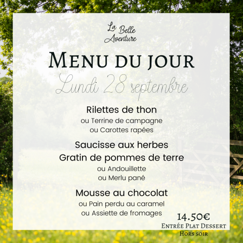 Lundi 29/09/2025