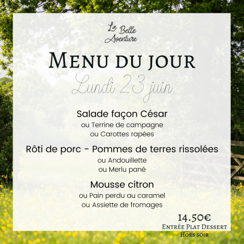 Lundi 23/06/2025