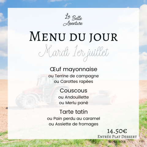 Mardi 01/07/2025