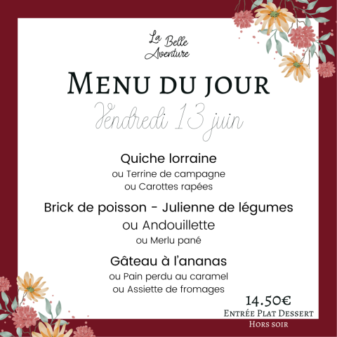 Vendredi 13/06/2025