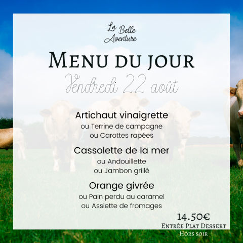 Vendredi 22/08/2025