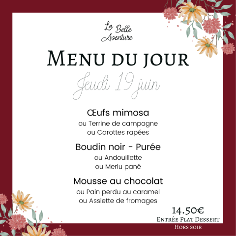 Jeudi 19/06/2025