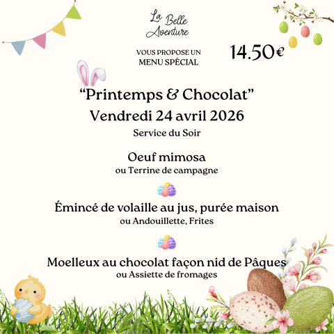 Soir�e du Vendredi 24 avril 2026