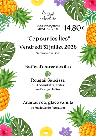 Soir�e du Vendredi 31 juillet 2026